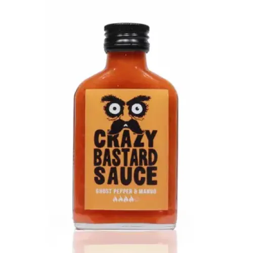 CRAZY BASTARD SAUCE GHOST PEPPER & MANGO 100ml