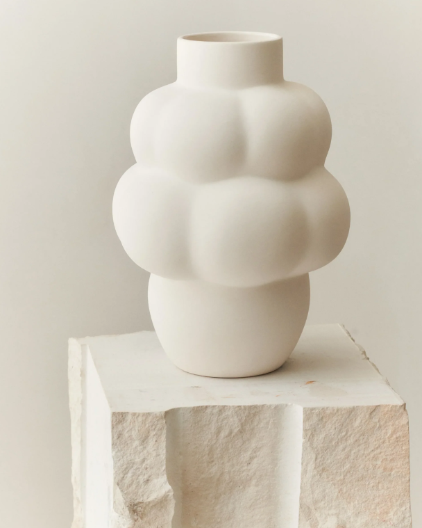 Balloon Vase 04 Grande - Raw White - Image 2