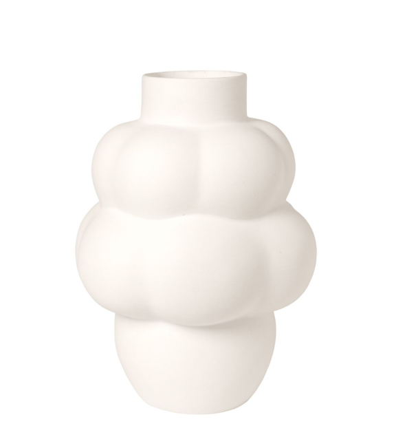 Balloon Vase 04 Grande - Raw White - Image 1