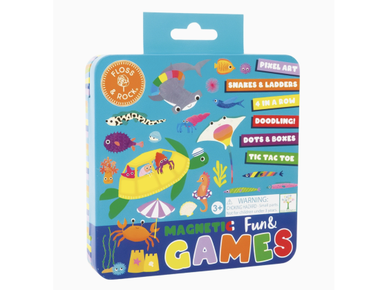 Magnetisk Fun & Games Tin - Ocean
