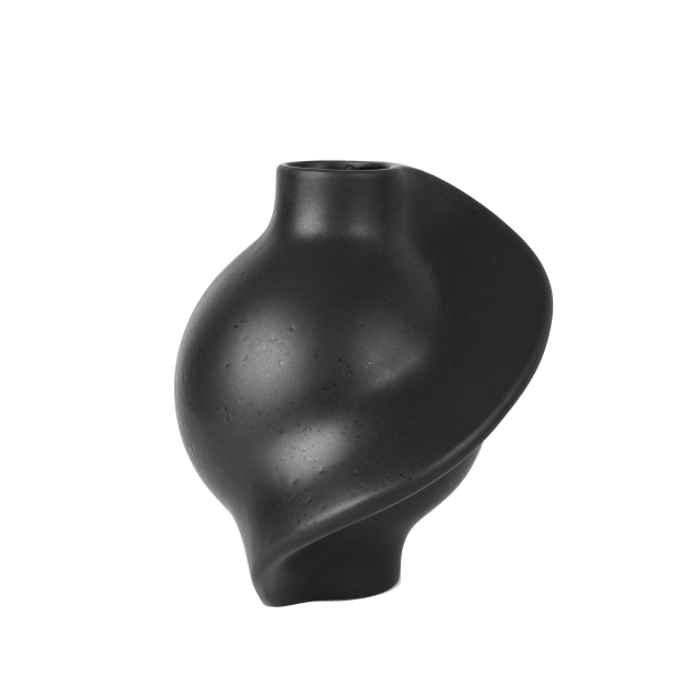 Pirout Vase 01 - Ink Black - Image 1