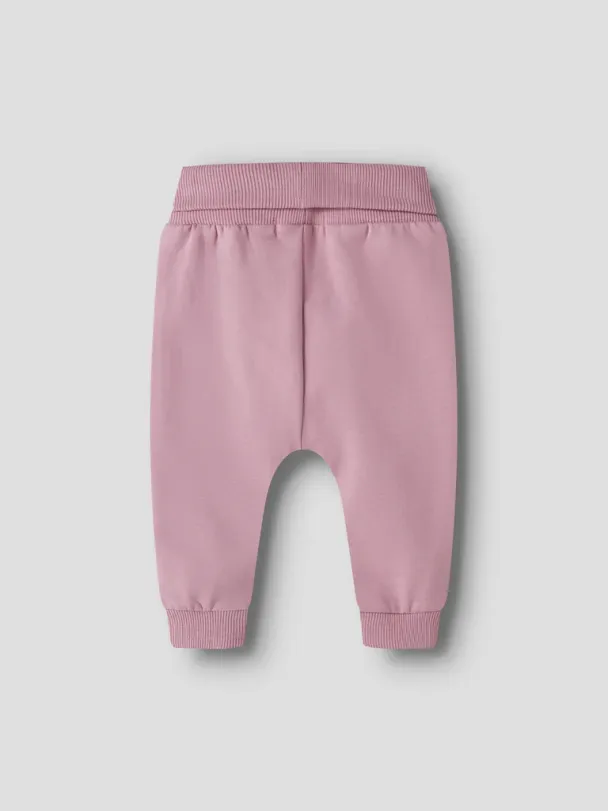 NBFVrillie joggebukse, lilla - Image 2