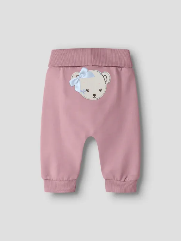NBFKetty joggebukse, rosa - Image 2