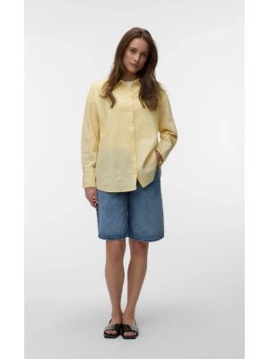 Marley Ls Shirt pale banana