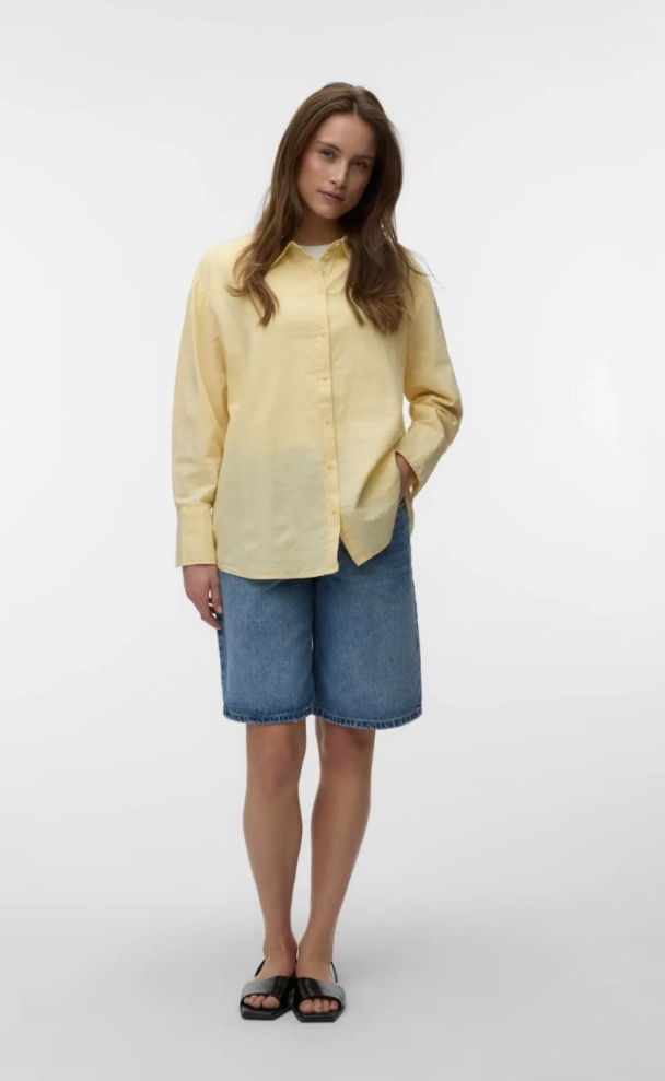 Marley Ls Shirt pale banana - Image 1