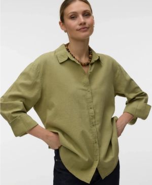 Marley Ls Shirt sage green