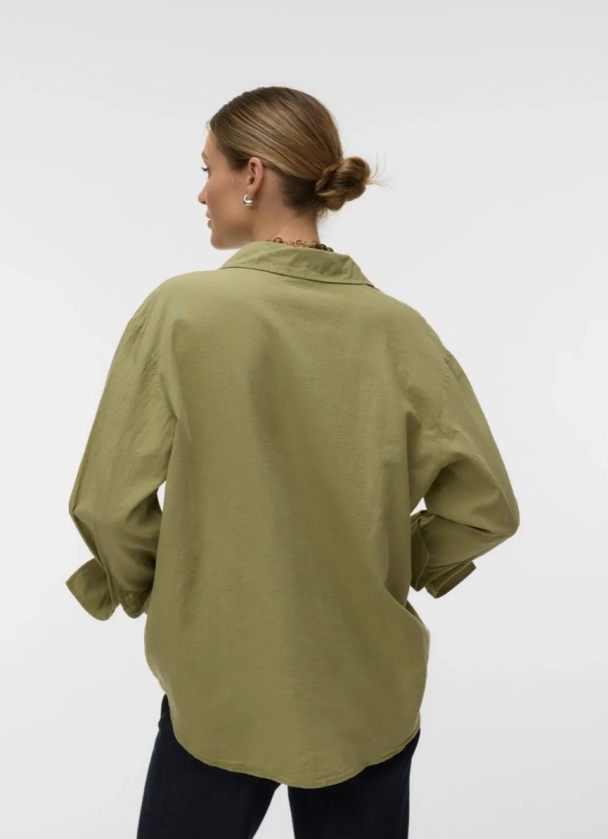 Marley Ls Shirt sage green - Image 2
