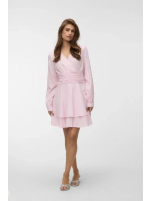 Polly ls short dress pink