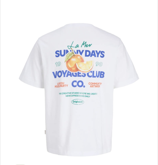 Riviera tee Bright white - Image 2
