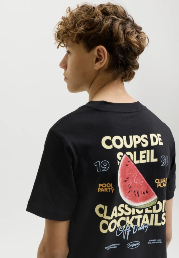 Riviera black tee - Image 1