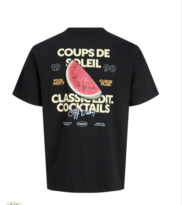 Riviera black tee - Image 4