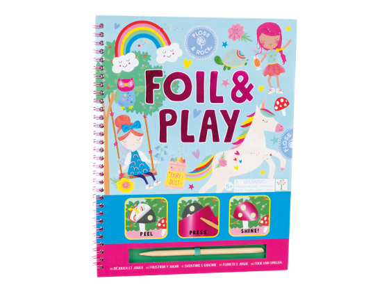 Mal med folie - Rainbow Fairy