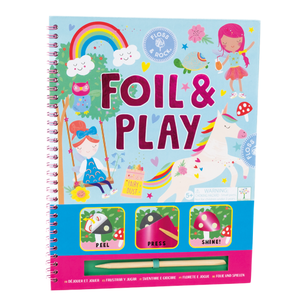 Mal med folie - Rainbow Fairy