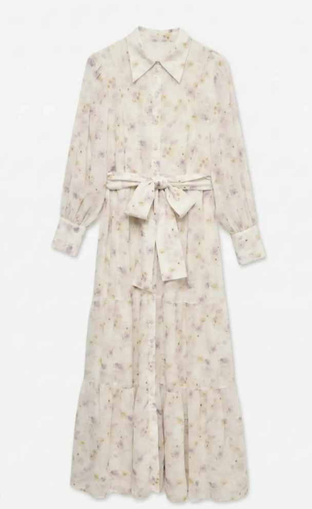 TALIHA LS ANKLE SHIRT DRESS - Image 2