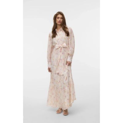 TALIHA LS ANKLE SHIRT DRESS