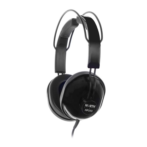 HODETELEFON NORTH AUDIO HP250 sort
