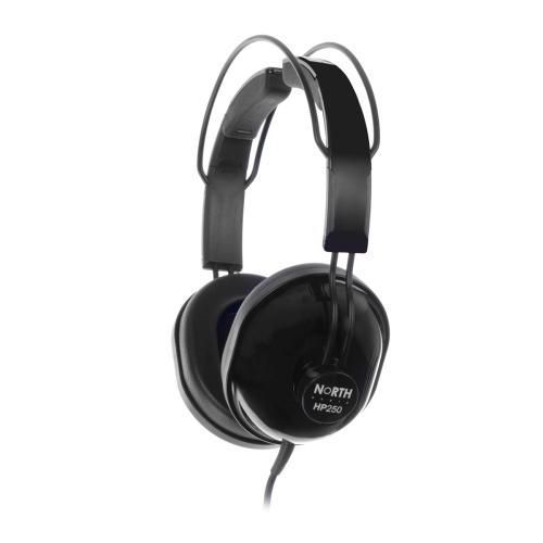 HODETELEFON NORTH AUDIO HP250 sort