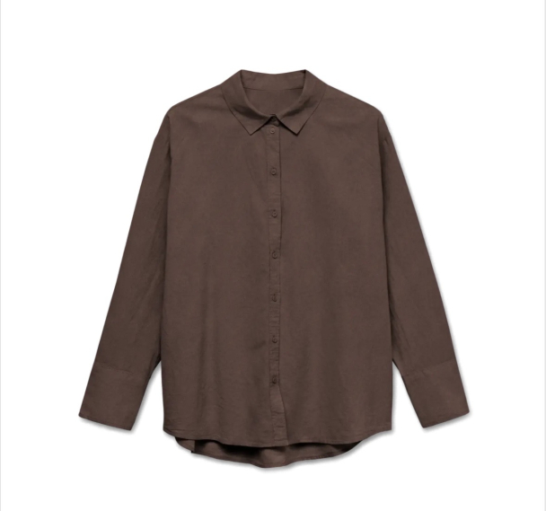 Marley Ls Shirt chocolate