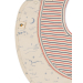Basic Bibs 2pk, Stripe Tricolore Petit / Cielo Marino - Konges Sl&oslash;jd
