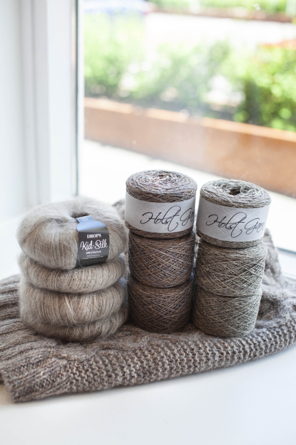 Bølget Vest Materialpakke  - Image 1