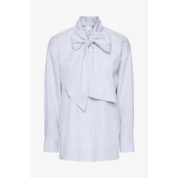 Loma Stripe Shirt - Star White/Black