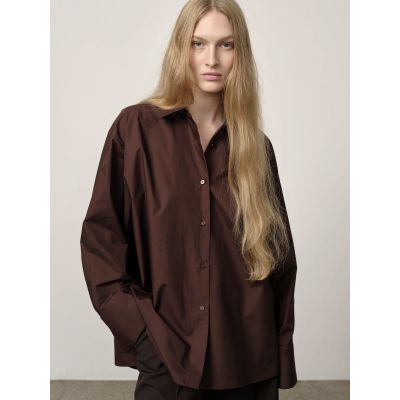 Inga Shirt Coffee Brown