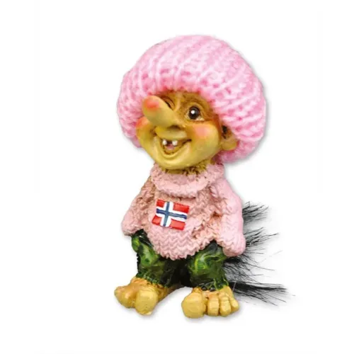 Troll, Genser Rosa m/Lue, Liten