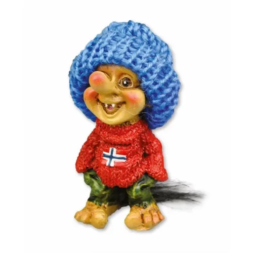Troll, Genser Rød m/Lue, Liten