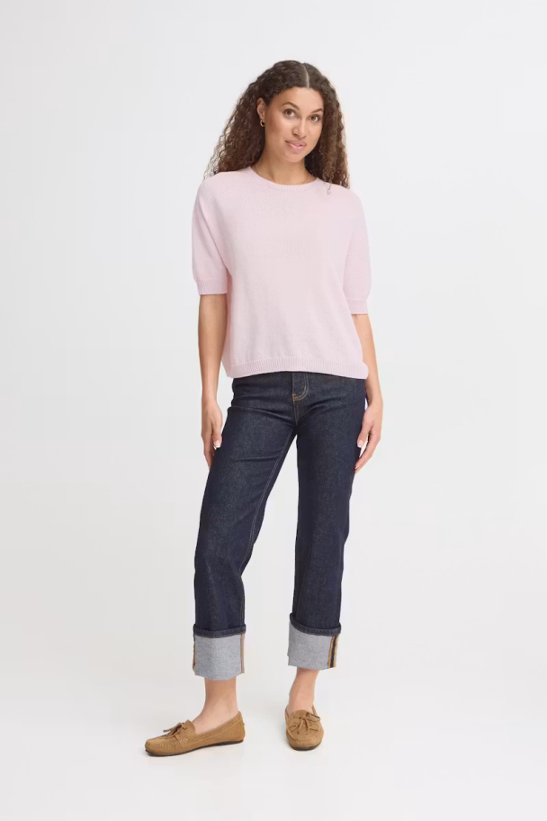 SBXtikka strikket pullover, rosa - Image 2