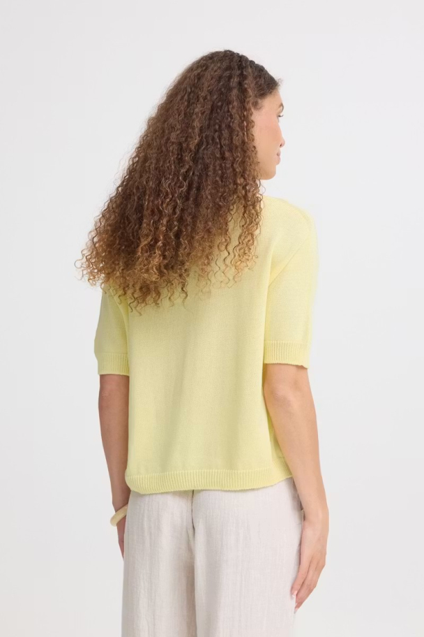 SBXtikka strikket pullover, gul - Image 5