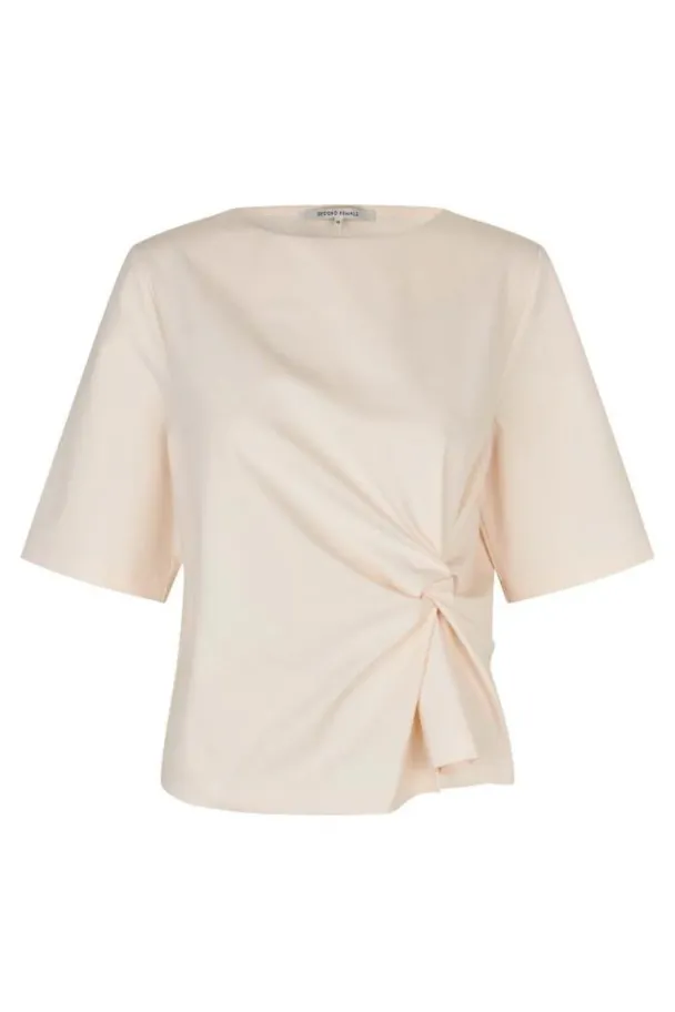 Arkai Drape Tee - Eggnog