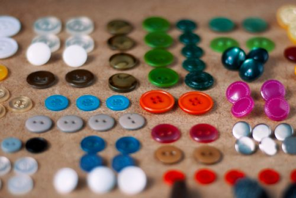 Forundringspose med knapper