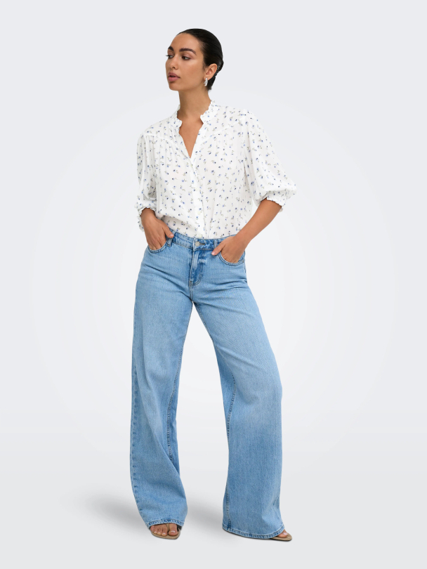 ONLRAYA 3/4 SHIRT WVN NOOS 100% VISKOSE - Image 3