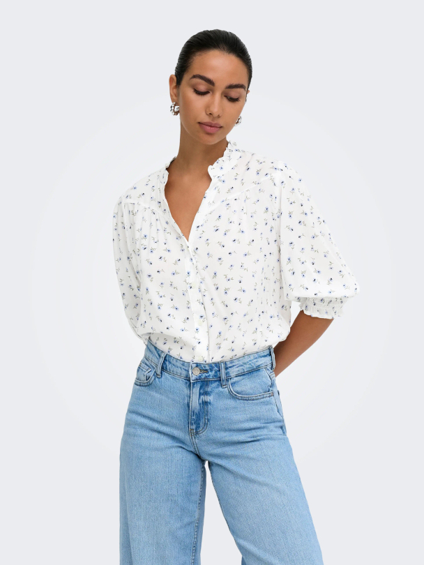 ONLRAYA 3/4 SHIRT WVN NOOS 100% VISKOSE - Image 4