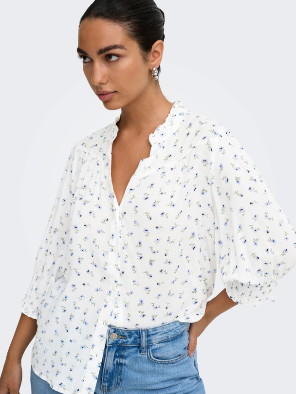 ONLRAYA 3/4 SHIRT WVN NOOS 100% VISKOSE - Image 6