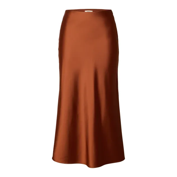 Lena Midi Skirt Cherry