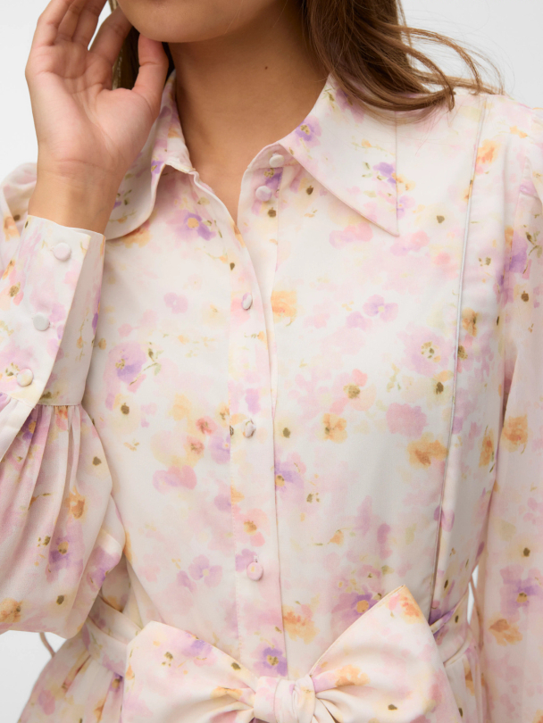 AWTALIHA LS ANKLE SHIRT DRESS - Image 4