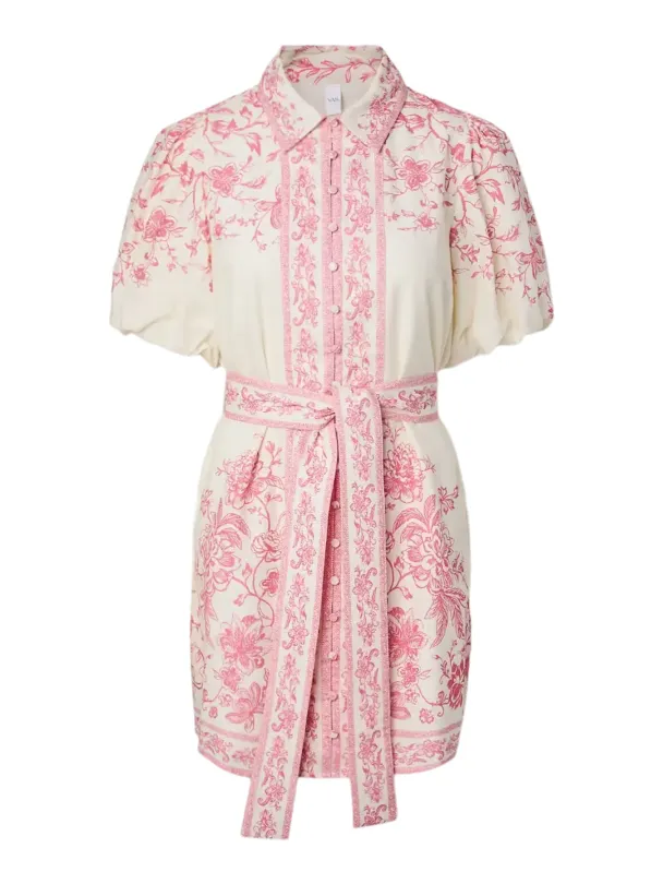Coralina 2/4 Shirt Dress - Coralina Print  - Image 2