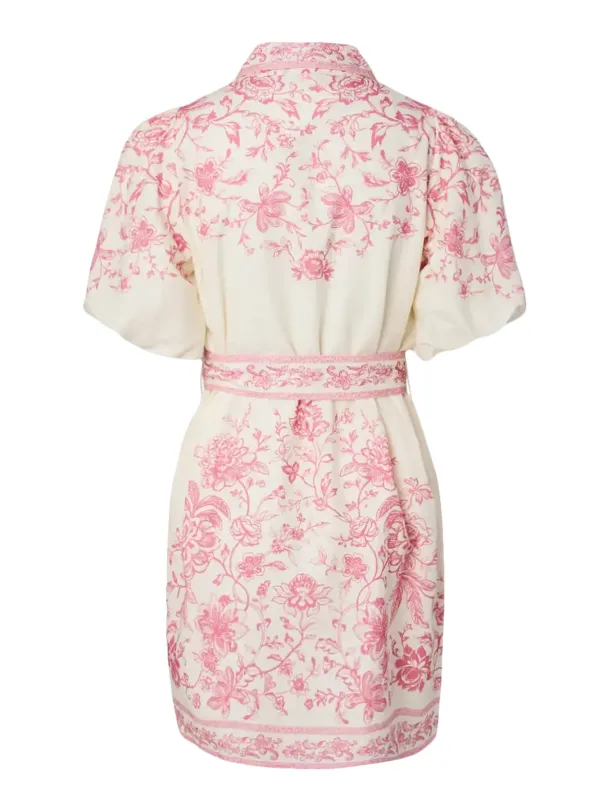 Coralina 2/4 Shirt Dress - Coralina Print  - Image 3