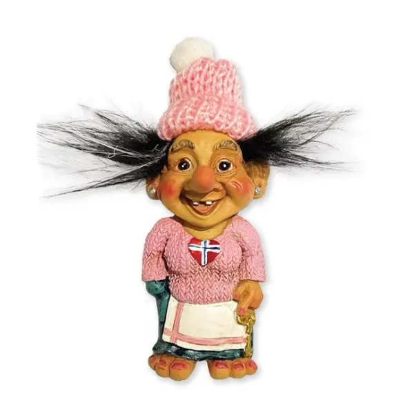 Magnet Lue - Gerd lys rosa genser