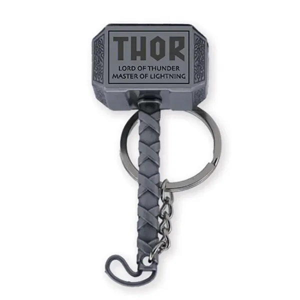 Nøkkelring, metall, Thors hammer
