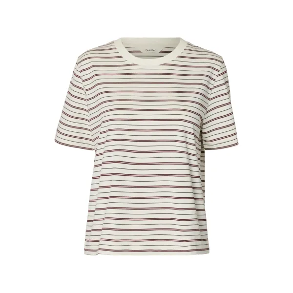 Essential Boxy Tee Striped Multi