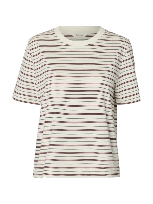 Essential Boxy Tee Striped Multi