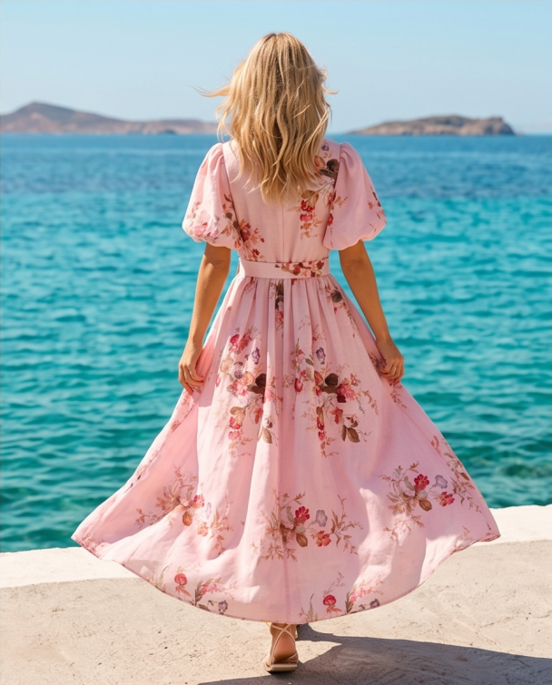 RENEE Dress Rose - Image 2