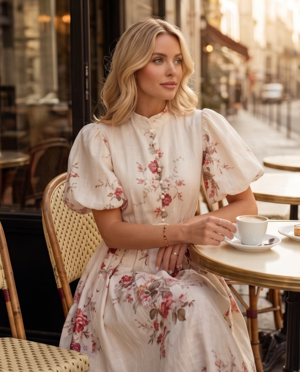 RENEE Dress Rose - Image 2