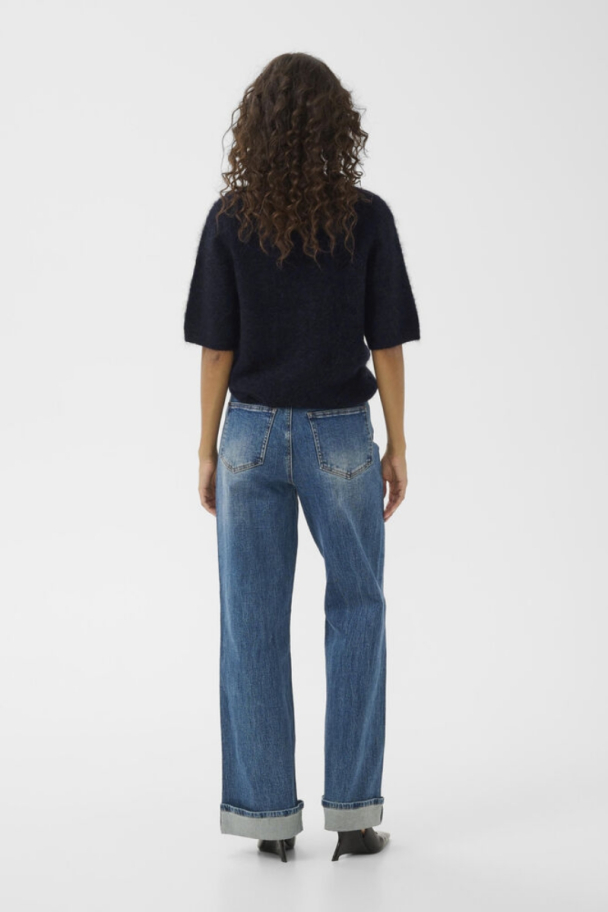 Debbie Tee - Navy Melange  - Image 2