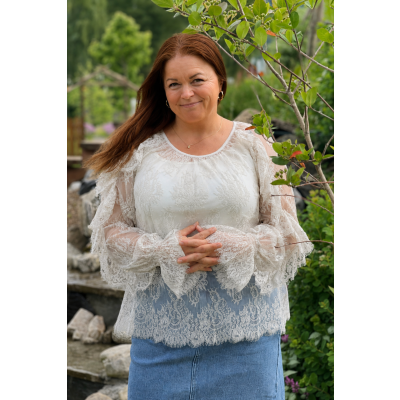 Kaffe Curve Amalie blondebluse
