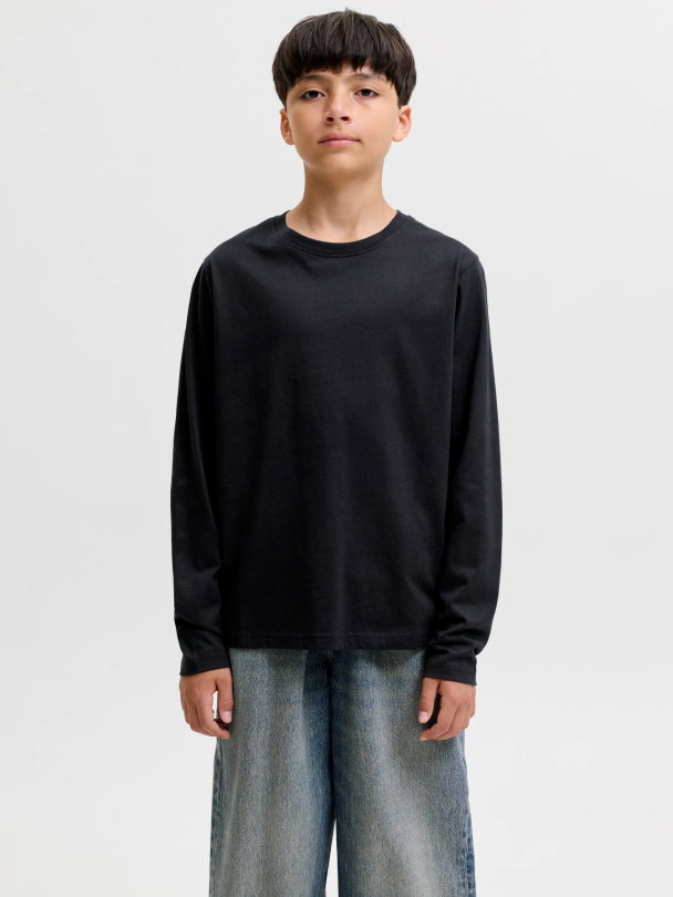 JJEORGANIC RLX TEE LS O-NECK NOOS JNR - Image 5