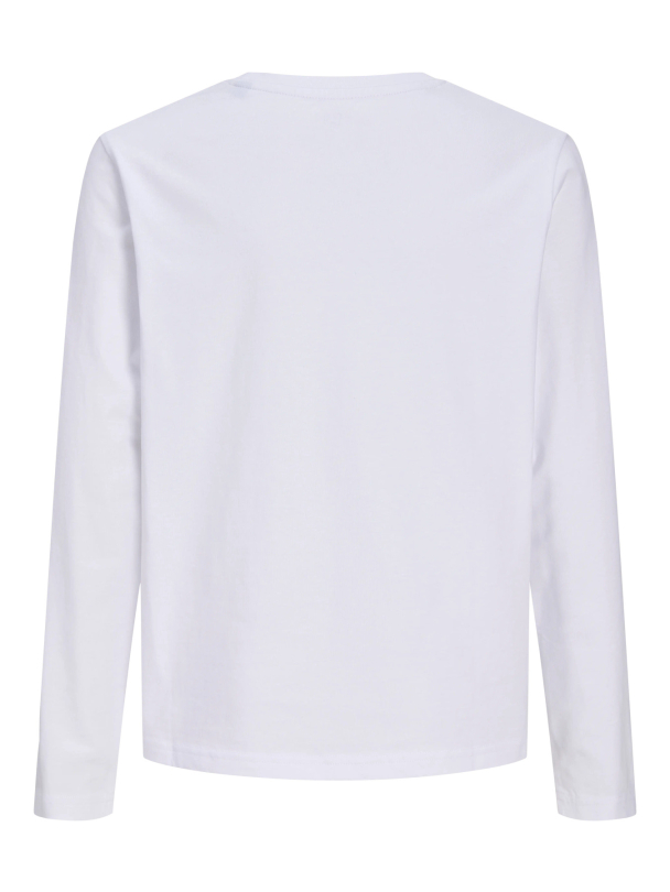 JJEORGANIC RLX TEE LS O-NECK NOOS JNR - Image 3