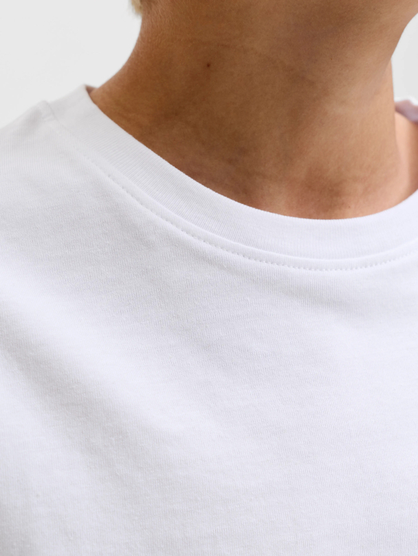 JJEORGANIC RLX TEE LS O-NECK NOOS JNR - Image 6